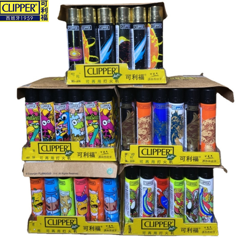 Fire Starting Kit - ไฟแช็คแบบล้อไฟขนาดเล็ก 24 ชิ้น ใช้แก๊สบิวเทน เติมได้ ไฟแช็คสำหรับจุดบุหรี่