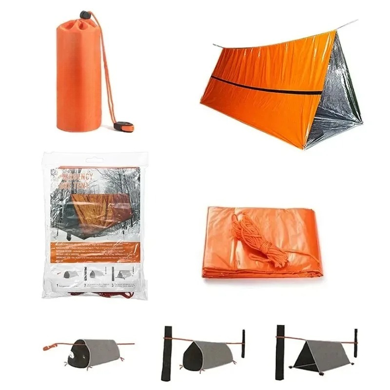 ชุดเต็นท์ฉุกเฉินสำหรับ 2 คน พร - Emergency Mylar Tent บทวิจารณ์และราคา