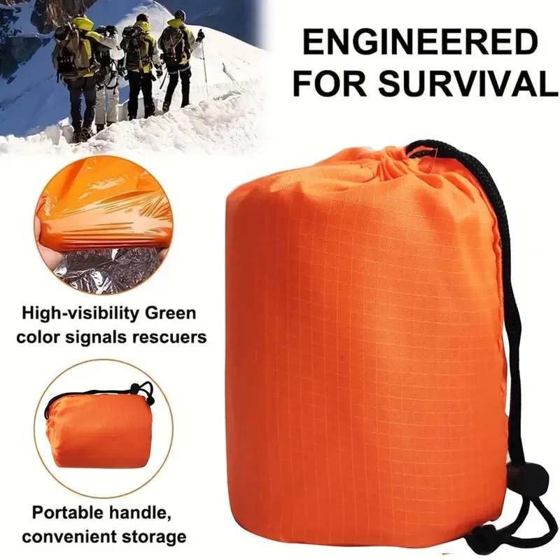ถุงนอนฉุกเฉินกันน้ำพิเศษ ผ้าห่ - Emergency Mylar Tent บทวิจารณ์และราคา