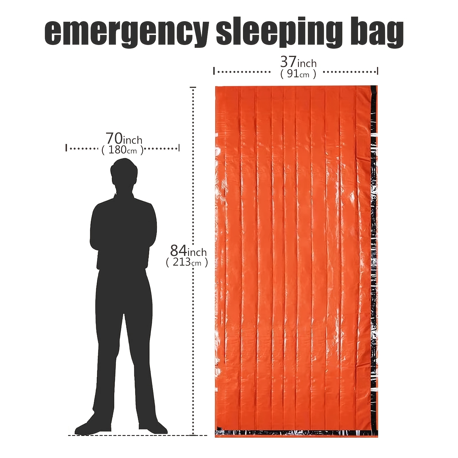 เต็นท์ฉุกเฉินแบบพับได้และถุงนอ - Emergency Mylar Tent บทวิจารณ์และราคา