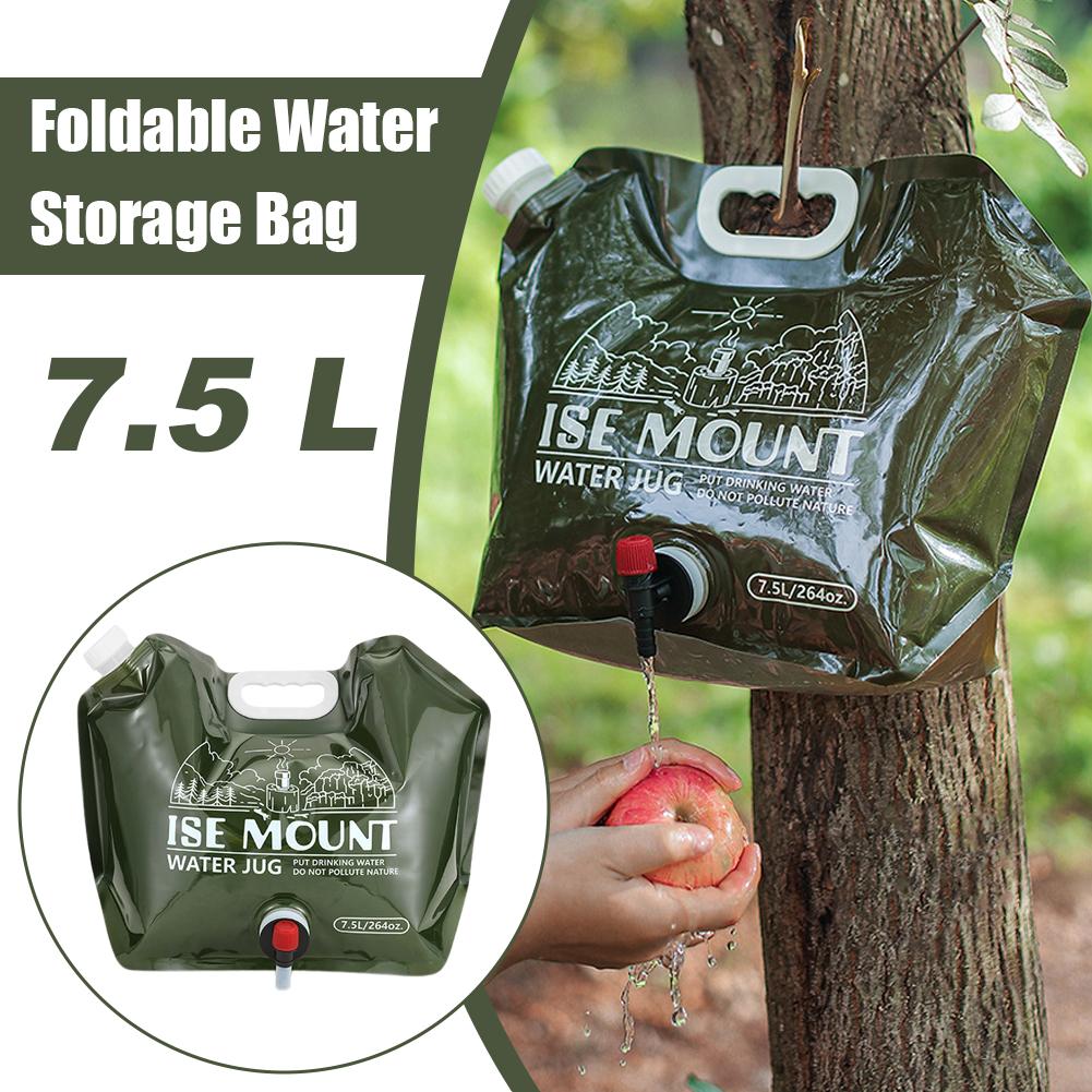 ถังเก็บน้ำพับได้ขนาดใหญ่ 8 ลิต - Water Bag Collapsible บทวิจารณ์และราคา