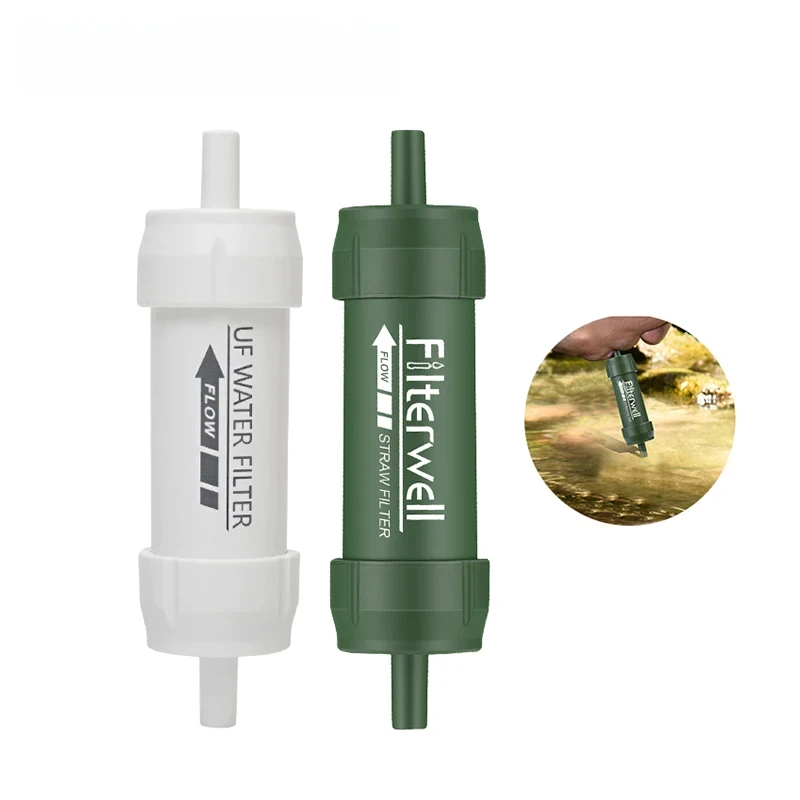 Westtune กลางแจ้งมินิกรองน้ํา  - Water Purification Straw บทวิจารณ์และราคา